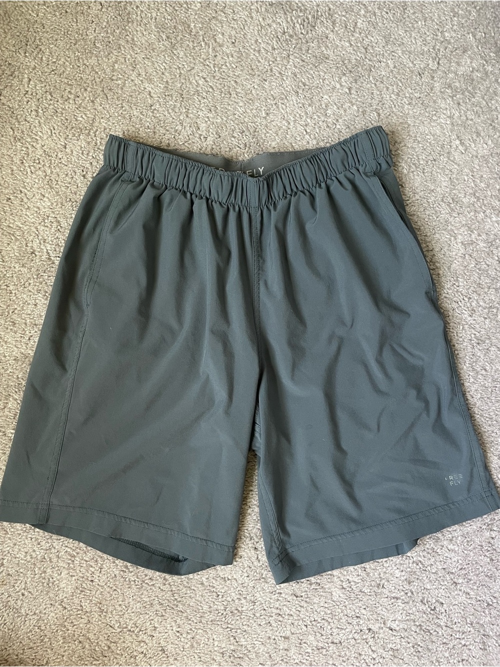 Free Fly Apparel Men's Athletic Shorts in Gray